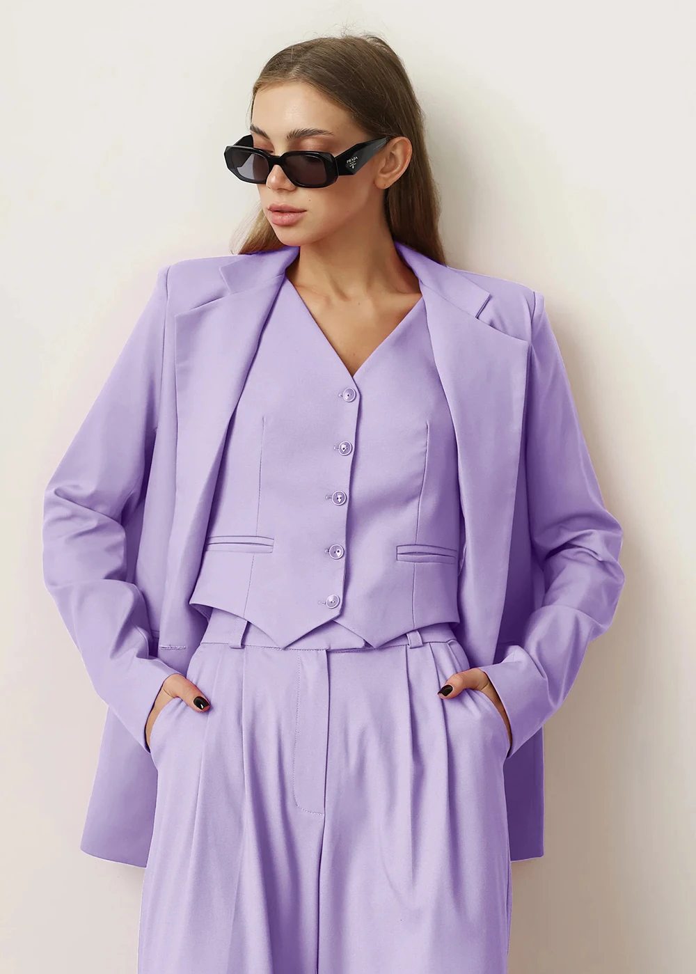 بدلة نسائية 3 قطع مجموعة سراويل قصيرة الأعمال عادية مكتب ملابس العمل سترة سترة السراويل بدلة نسائية أنيقة تخصيص