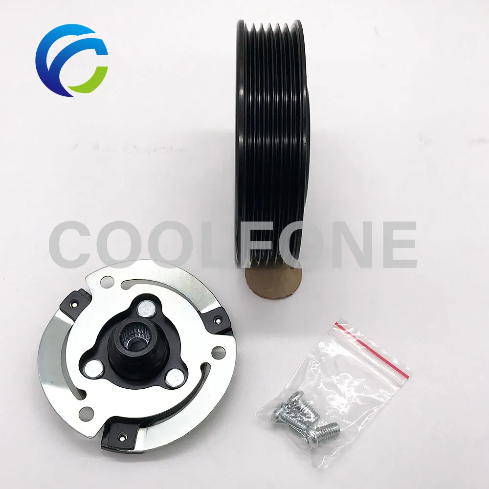 AC Compressor Clutch Pulley for VW MULTIVAN T6 NEW BEETLE PASSAT B6 B7 B8 SCIROCCO SHARAN TIGUAN TOURAN 7E0816803B 1K0820803L