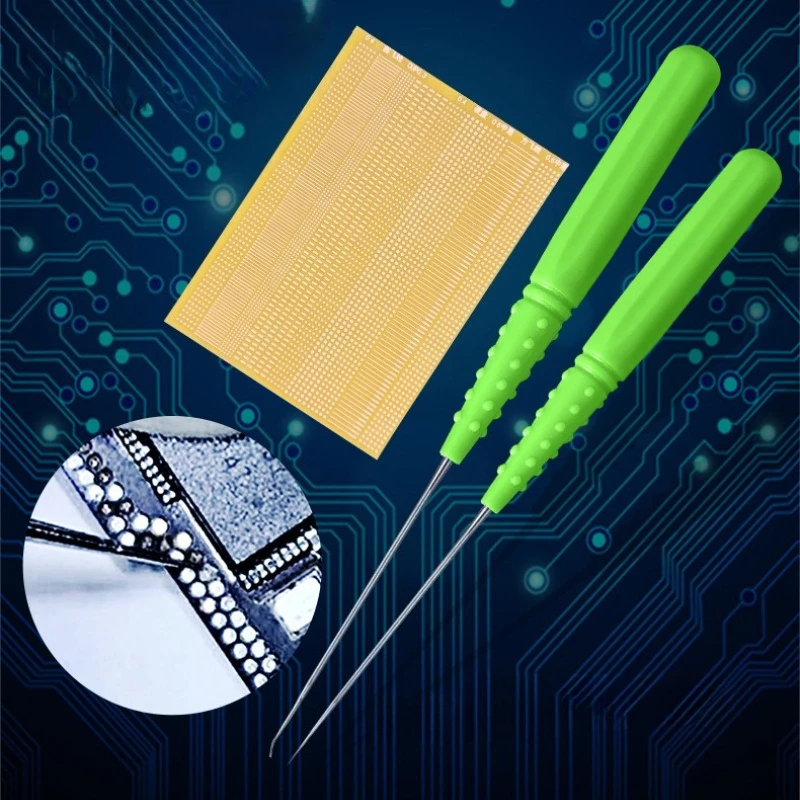 

3IN1 JUMP WIIE Patching Tools Soldering Lugs+Precision Needle Probes Phones IC Pad Touch BGA PCB Rework Welding Tool