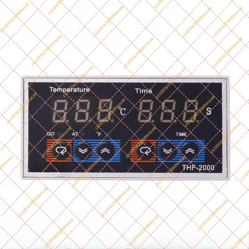 Advanced THF-2000 Digital PID Thermostat | Precision Time-Temperature Profiling with SSR & Relay Outputs for Industrial Heating