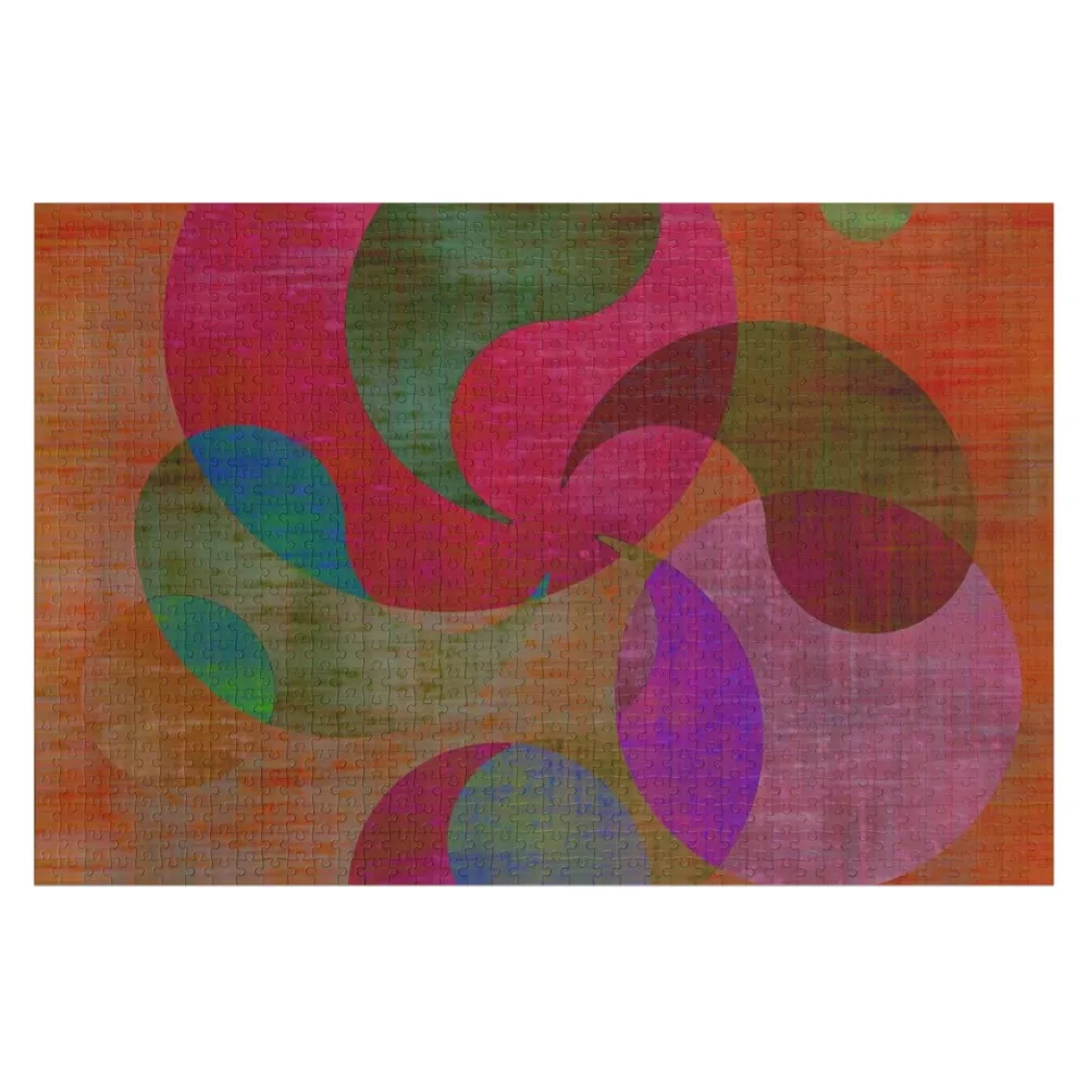 

multicolored lauburu with scuffs Jigsaw Puzzle Toys For Children Custom Kids Toy Customized Photo Works Of Art Puzzle