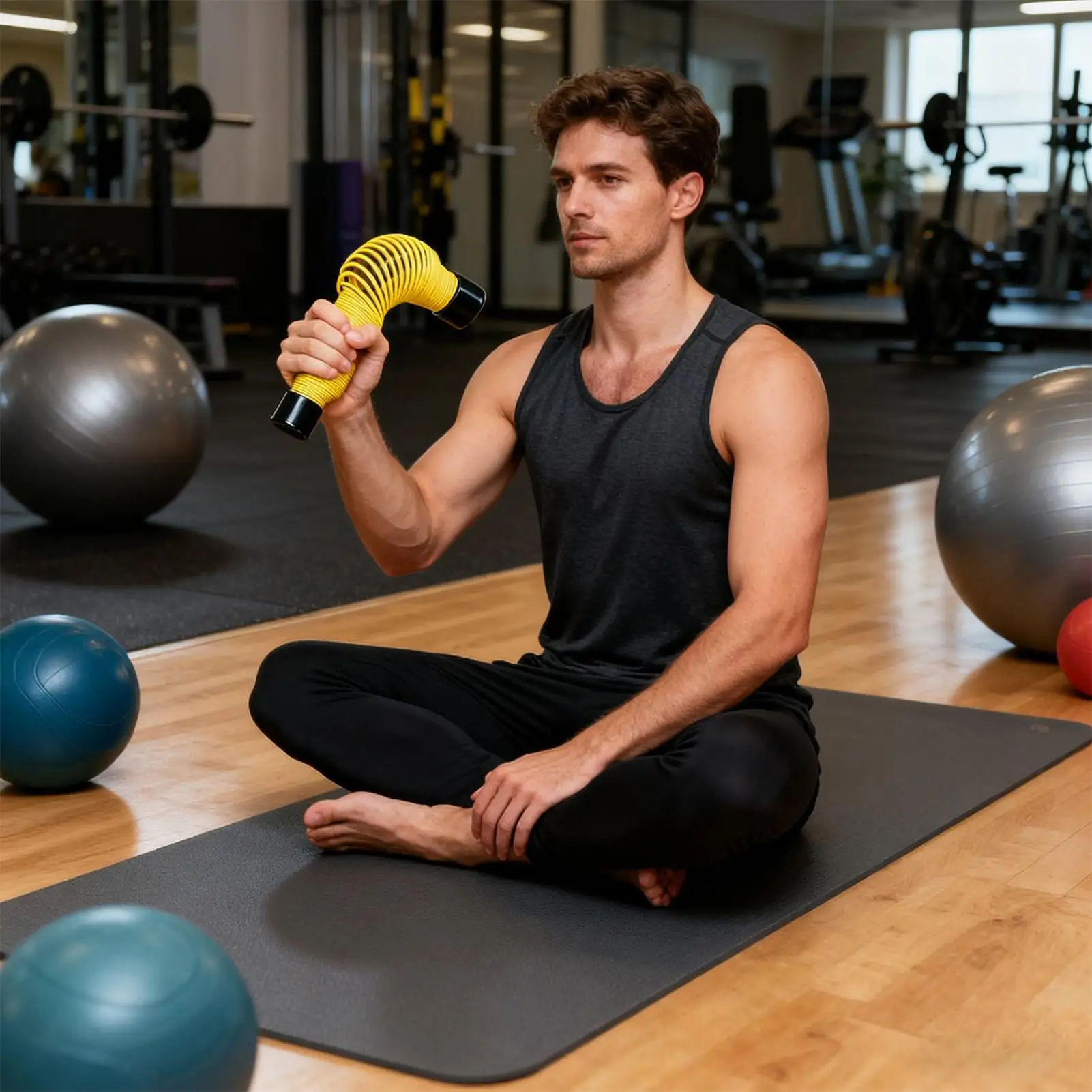 

Усилитель для ручного захвата, усилитель пружины для рук, тренировочный инструмент для пружинного захвата для дома, тренажерного зала, офиса, спортивной практики, тренировки, скалолазание