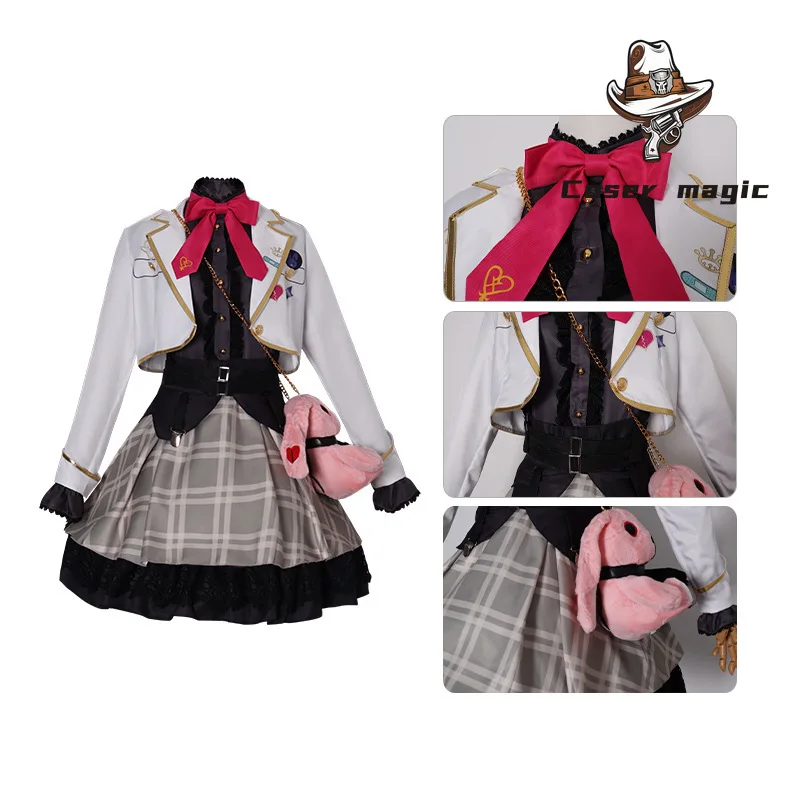 

VTuber Virtual Idol Maria Marionette Cosplay Costume Nijisanji Dress Anime Outfit