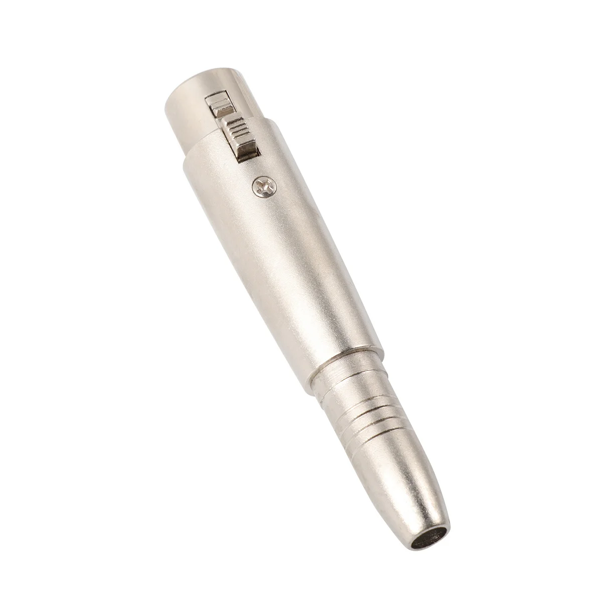 

1Pcs Audio Adapter 3pin Xlr Female to 6.35mm Male Mono Jack Professional Microphone Speaker Converter Adapter
