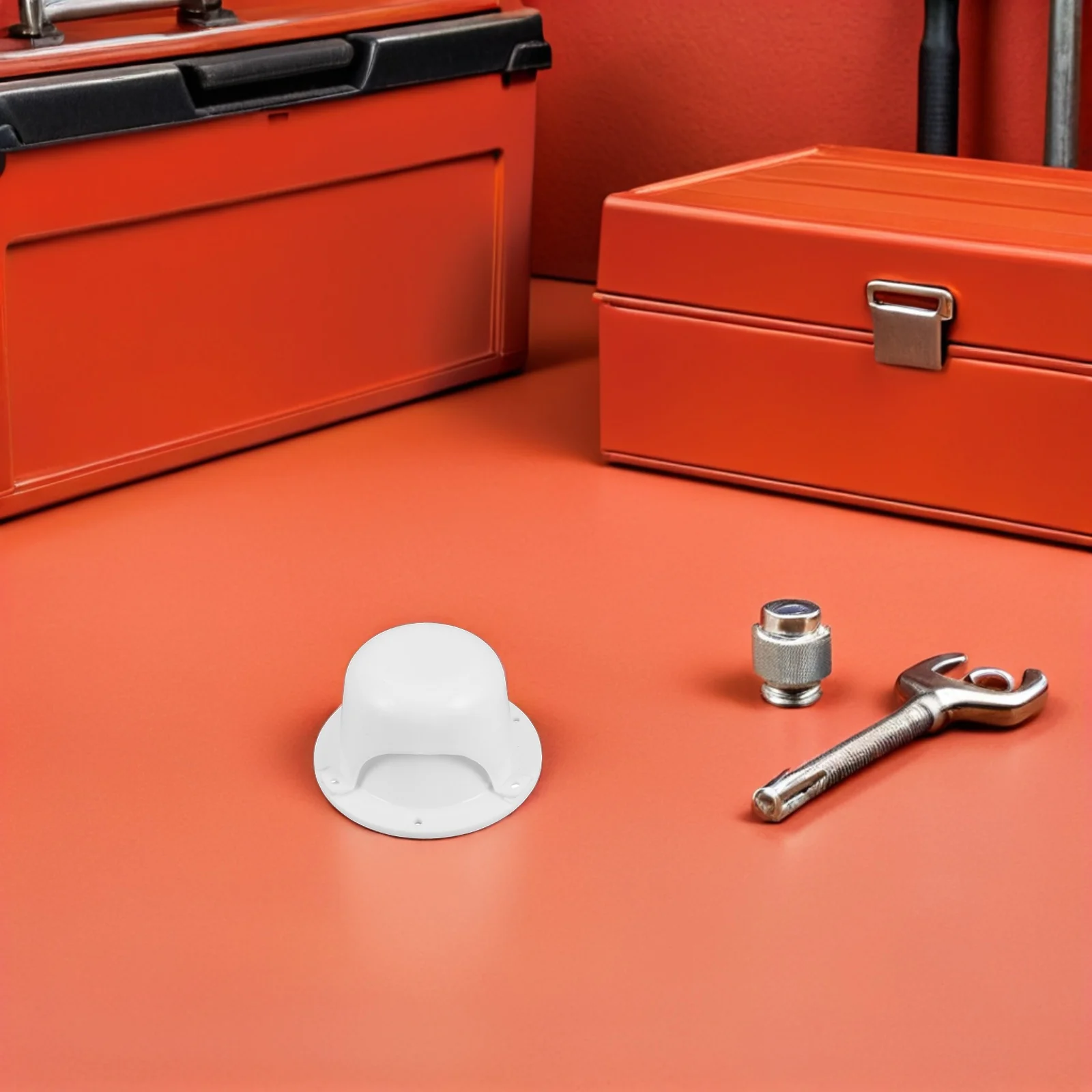 

2Pcs Rv Vent Cap Roof Cover White Plastic Trailer Vent Pipe Replacement Ventilation Cap Protector for Motorhome Camper