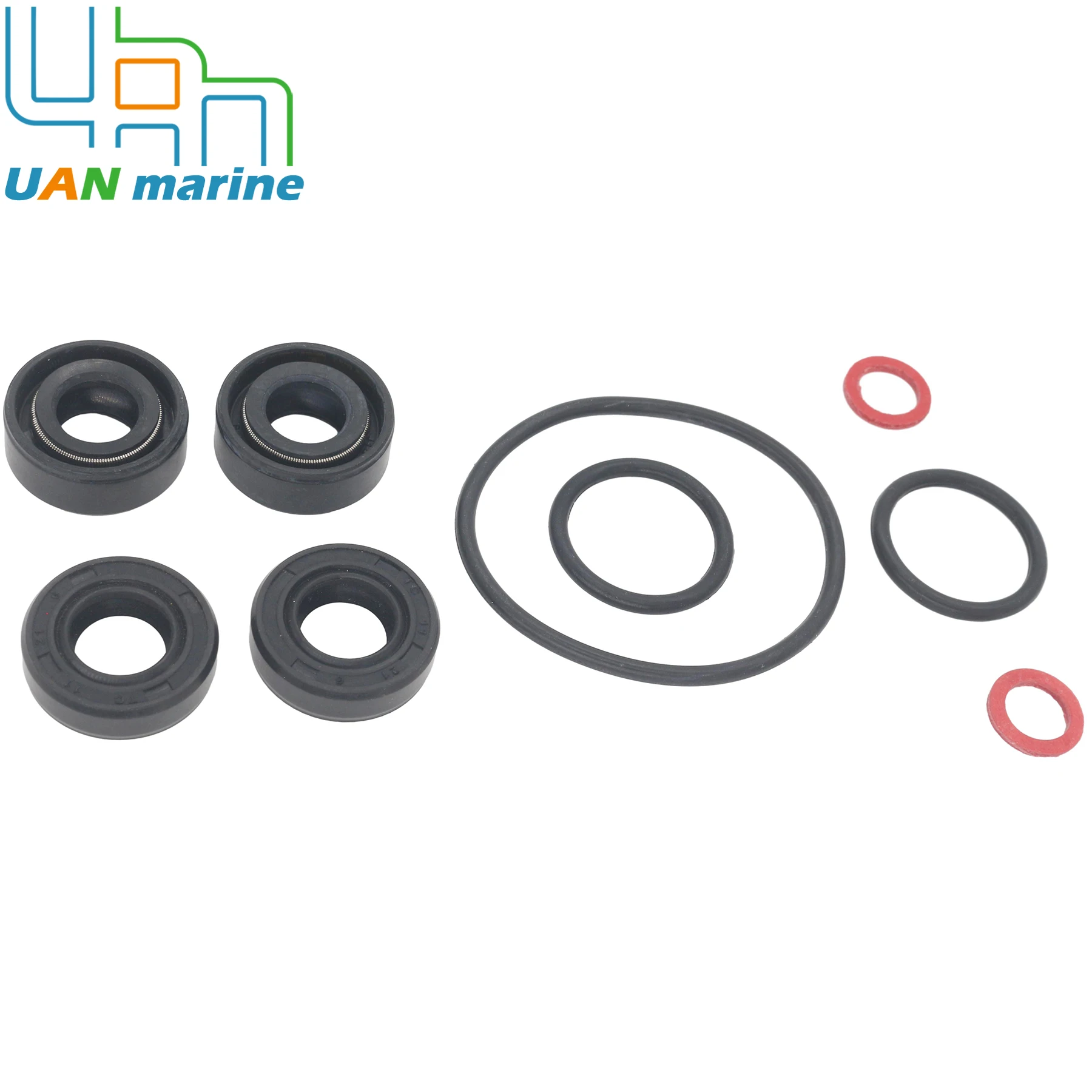 6A1-W0001-23 Gearcase Lower Unit Seal Kit Fits for Yamaha 2HP 1989-2002 Marine Outboard Motor Replace 813500M 6GD-W0001-20 view 5