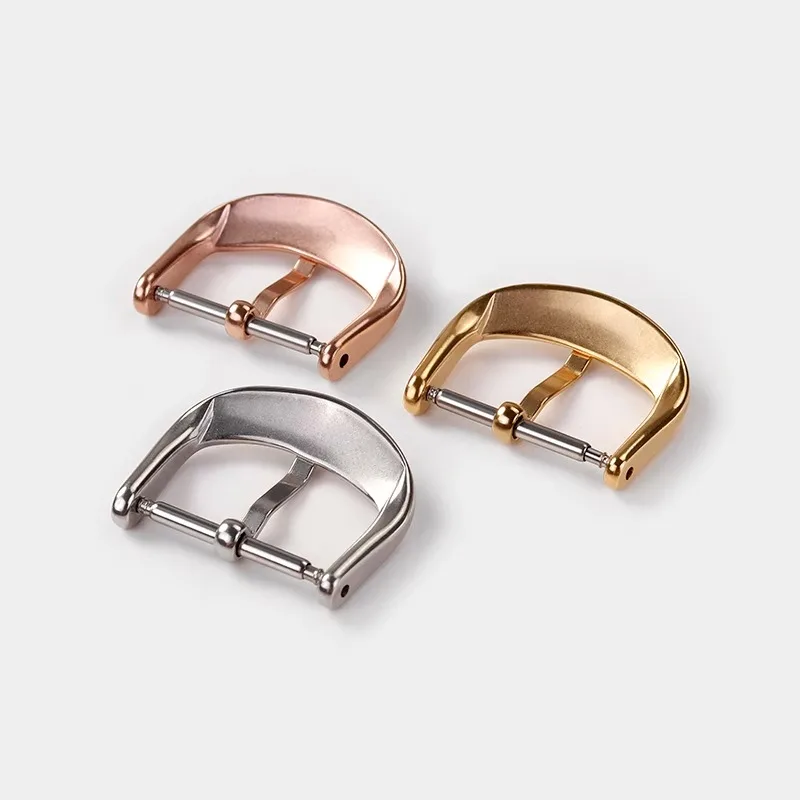 Watch with Needle Buckle Stainless Steel Material DIY Accessories Belt Buckle for Men and Women 12mm 14mm 16mm 18mm 20mm - Image 4