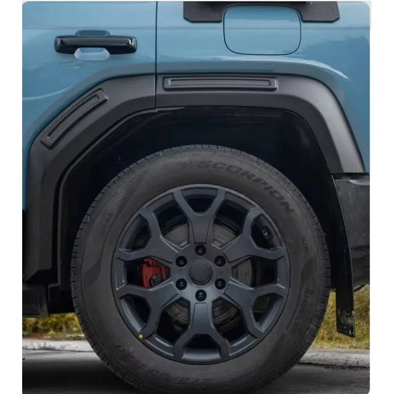 Hot Selling Wheel Eyebrow Trim Fender Flares Splash Arches Body Styling Kit Fit Formula Leopard 5 Car Exterior Mod Accessori