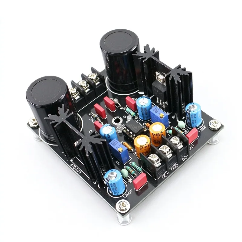 for finished boards. LM317/LM337 servo rectifier filter power board, AC to DC