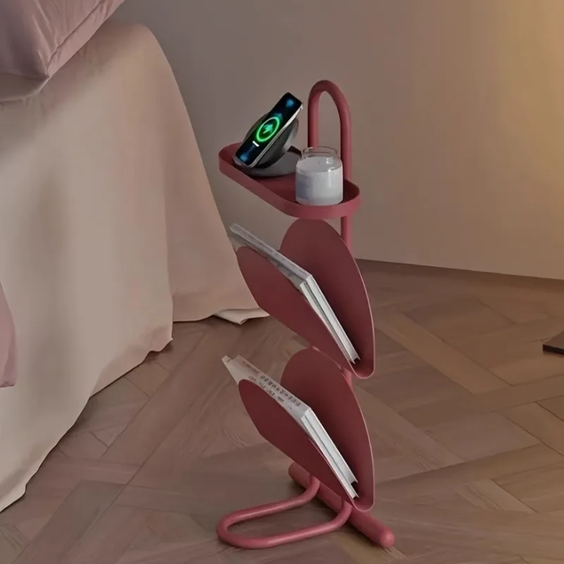 أريكة طاولة جانبية صغيرة غرفة المعيشة شرفة طاولة القهوة مجلة رف الكتب غرفة نوم السرير الجرف الإبداعية طاولة صغيرة كابينة جانبية #2