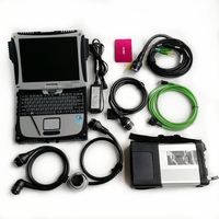 MB Star C5 SD Wifi Connect with Newest Software Auto Diagnostic Tool Vediamo/X/DAS/DTS/EPC with CF19 I5 8G Laptop 512GB SSD