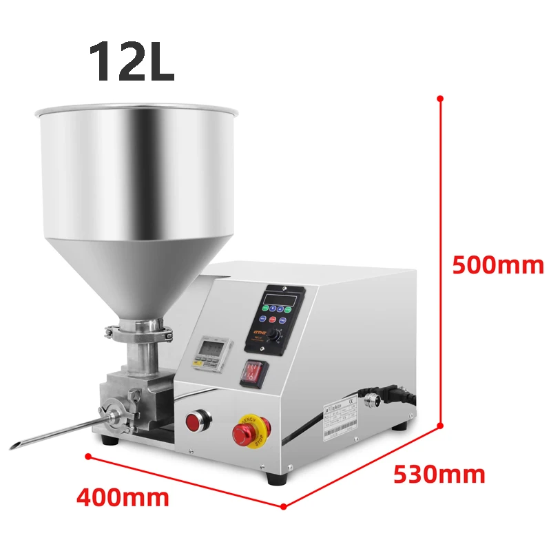 الموديل 300: آلة حقن مربى الدونات متعددة الاستخدامات لجميع احتياجات تعبئة المخابز آلة تعبئة المخابز