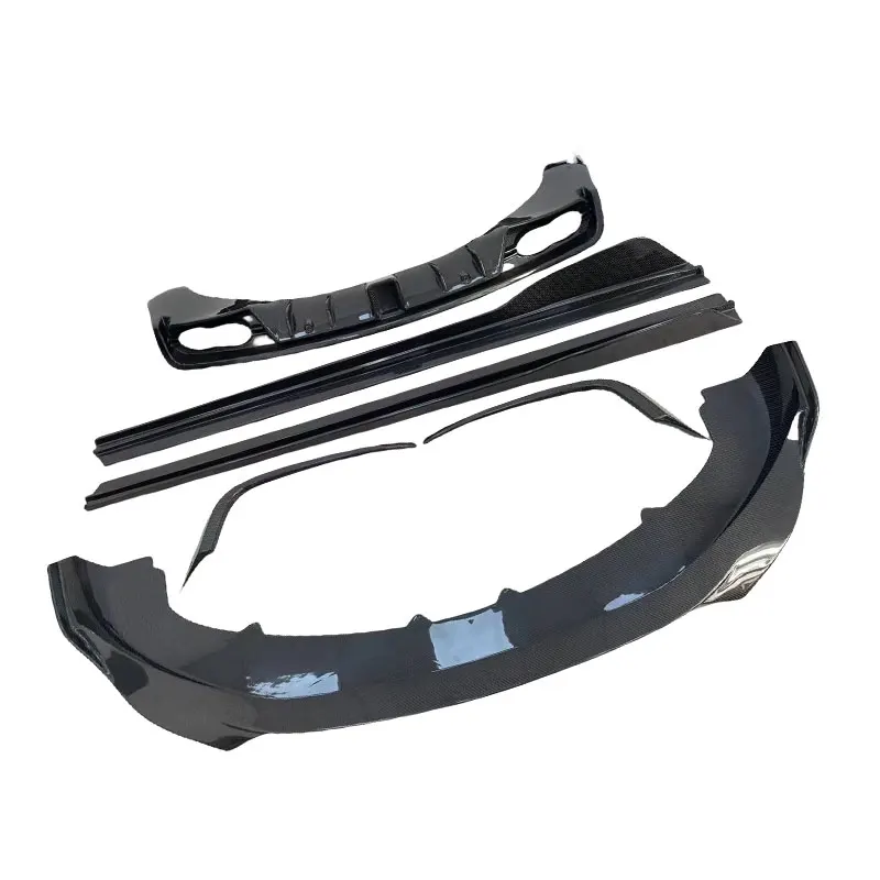 

Real Carbon Fiber Bodykit Front Lip Splitter Rear Diffuser Side Extension Skirt Wing Spoiler for Bentley Continental GT 15-17