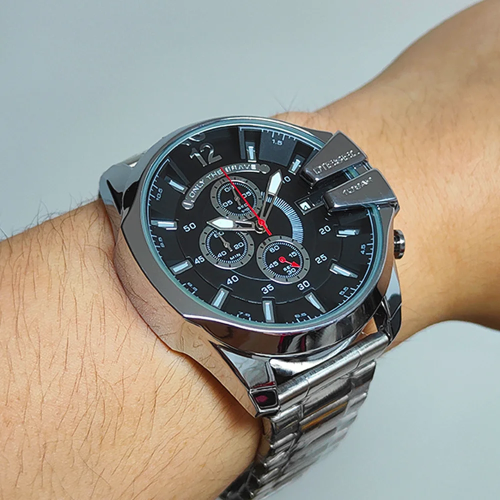 Extraordinary Diese Brand Watches For Mens Multifunction Chronograph WristWatch Fashion Business Quartz AAA Male Clocks