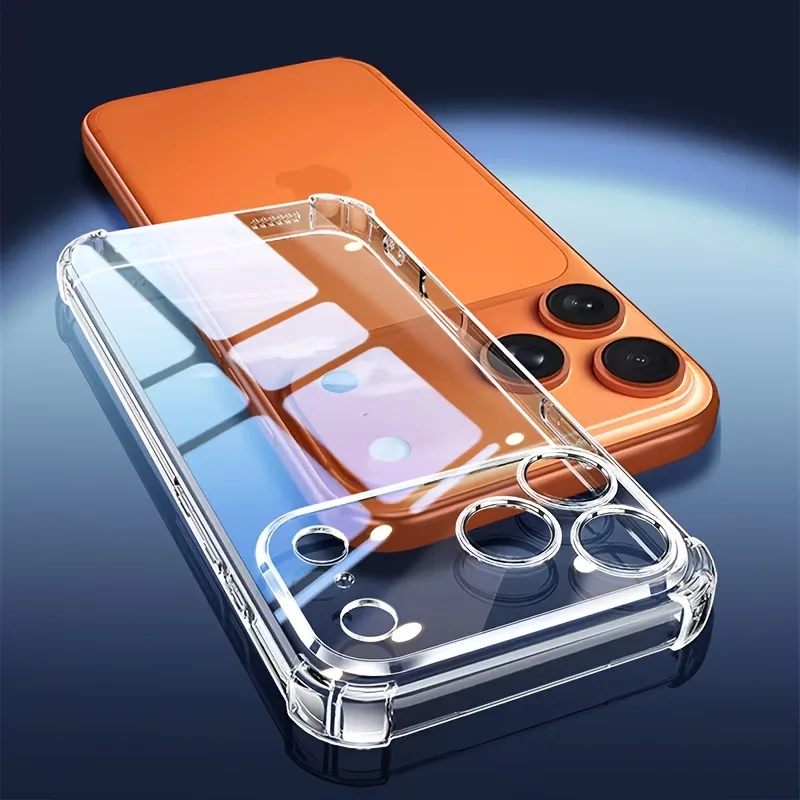 Picture 6: Ultra Thin Transparent Phone Case For iPhone 17 Pro Max Soft TPU Cases For iPhone17 Pro Max 17Pro Shockproof Clear Back Cover