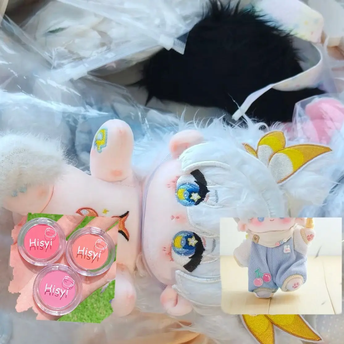 Recheado 20cm jogo anime céu: crianças da luz-shota-personagem traços corpo boneca de pelúcia brinquedo macio vestir-se algodão presente do miúdo