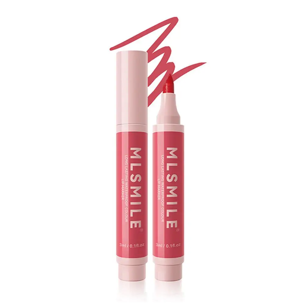 Natürlicher Effekt wasserdichter Lippen fleck marker lang anhaltendes Aloe mattes Make-up pigmentiertes Öl und Farbe Lippen lippenstift hoch u0o7