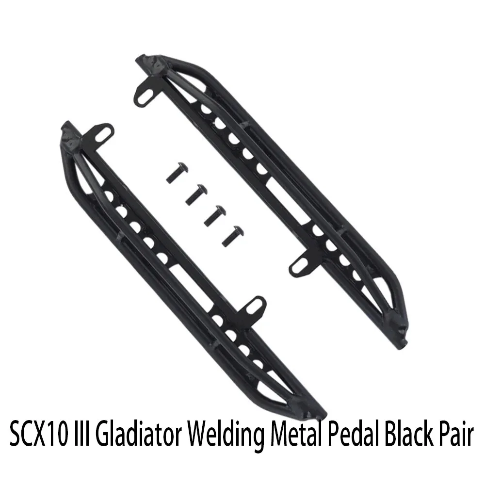 New 1/10 simulation model car Axial scx10 iii AX103007 metal side pedal hand welded pedal accessories