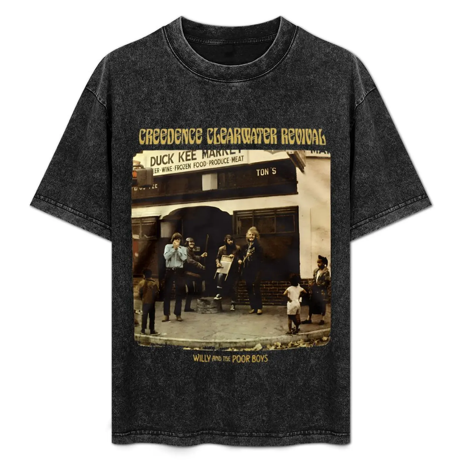 

Creedence Clearwater Revival Traditional T-Shirt Active Wear Sports T-Shirt for Men