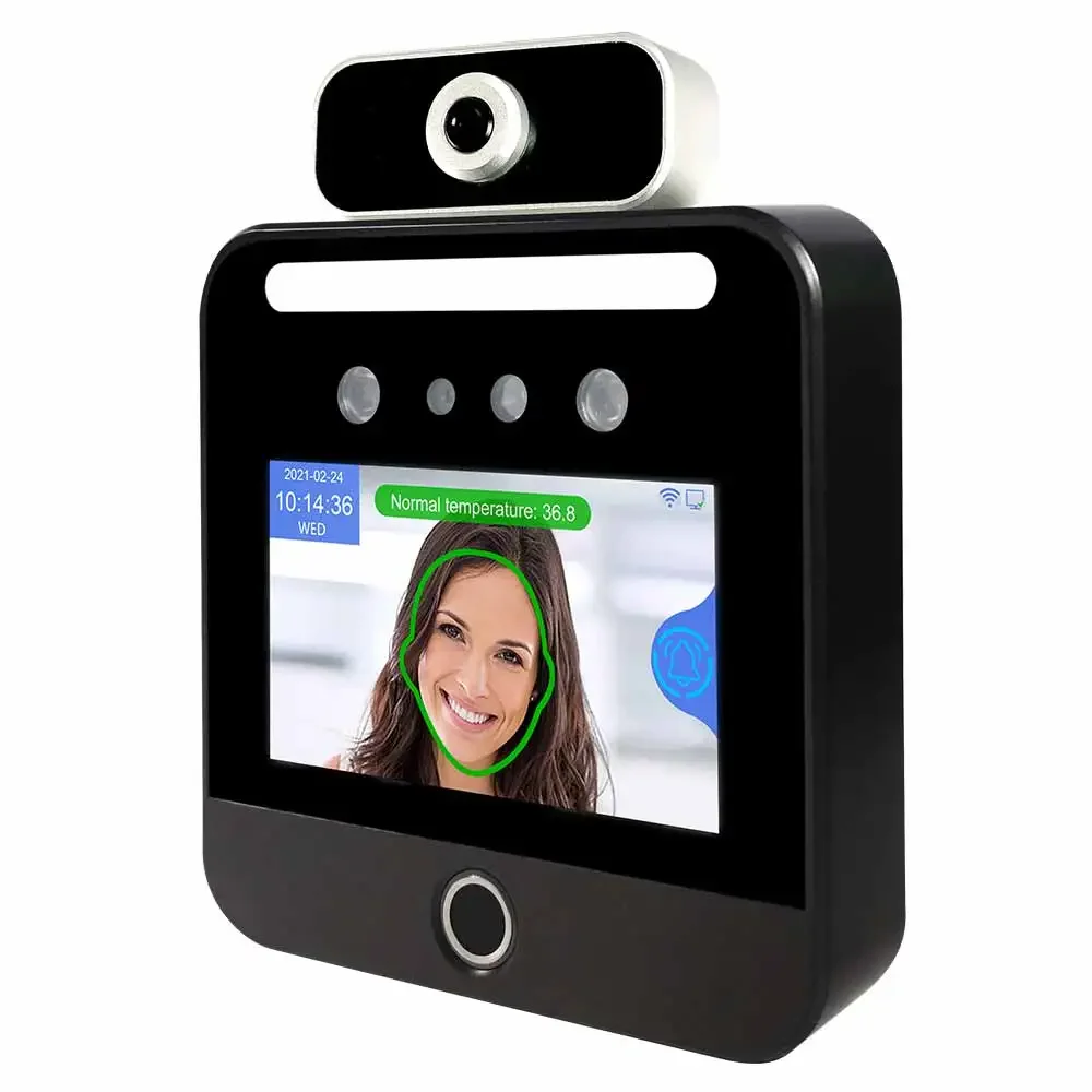 New IP65 Waterproof Dynamic Facial Recognition Terminal Face Door Access Control System With RFID Card Reader And Free Software