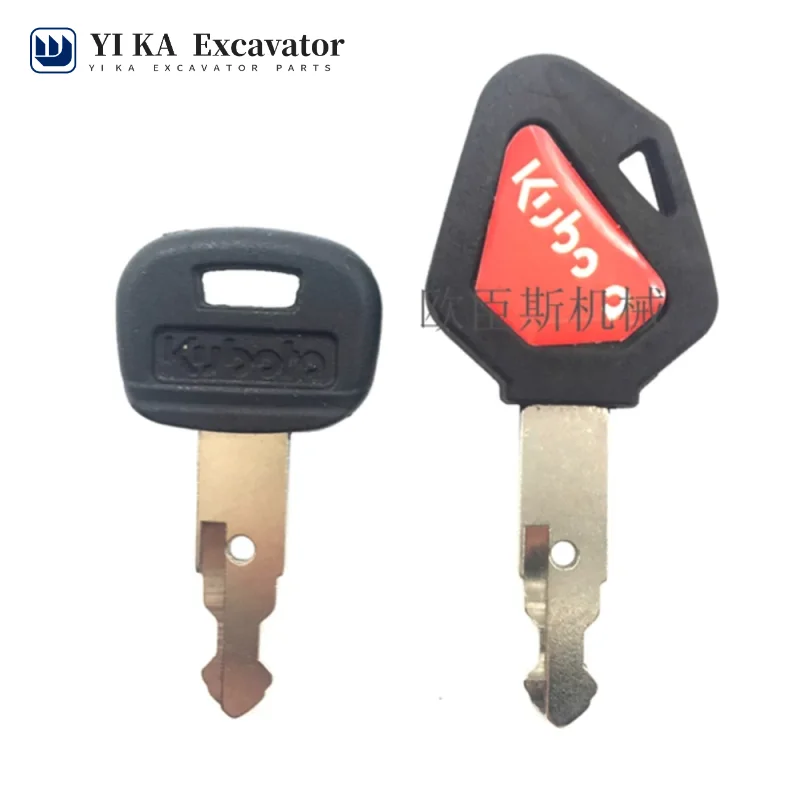 For Excavator Key Kubota U15/30/155/161/163/165 Ignition Key Start Door Excavator Accessories