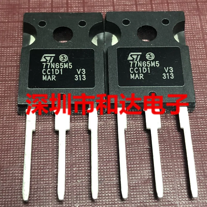 (5 Pieces) W10NB60 STW10NB60 TO-247 600V 10A / 45N65M5 STW45N65M5 650V 35A / 77N65M5 STW77N65M5 650V 69A TO-247