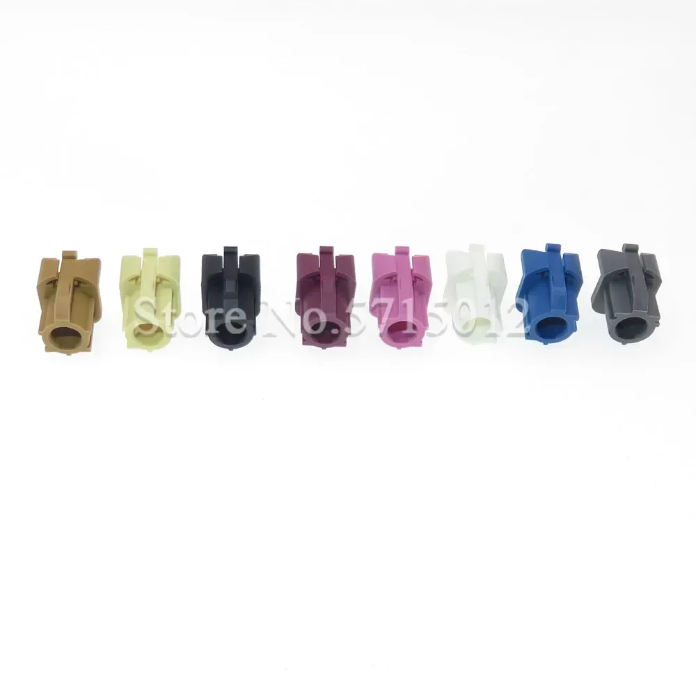 Auto LVDS 4 Hole HDS Connector Car Audio Socket Universal Automotive Fakra Female Connectors