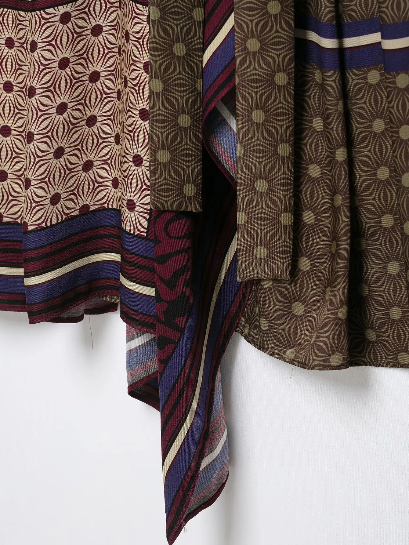 KLKXMYT Elegante, schicke bedruckte Sarong-Röcke, zweiteilige Sets für Damen 2026, Spleiß-Print-Shirt-Top-Anzüge, zweiteilige Outfits für Damen – Detail 15