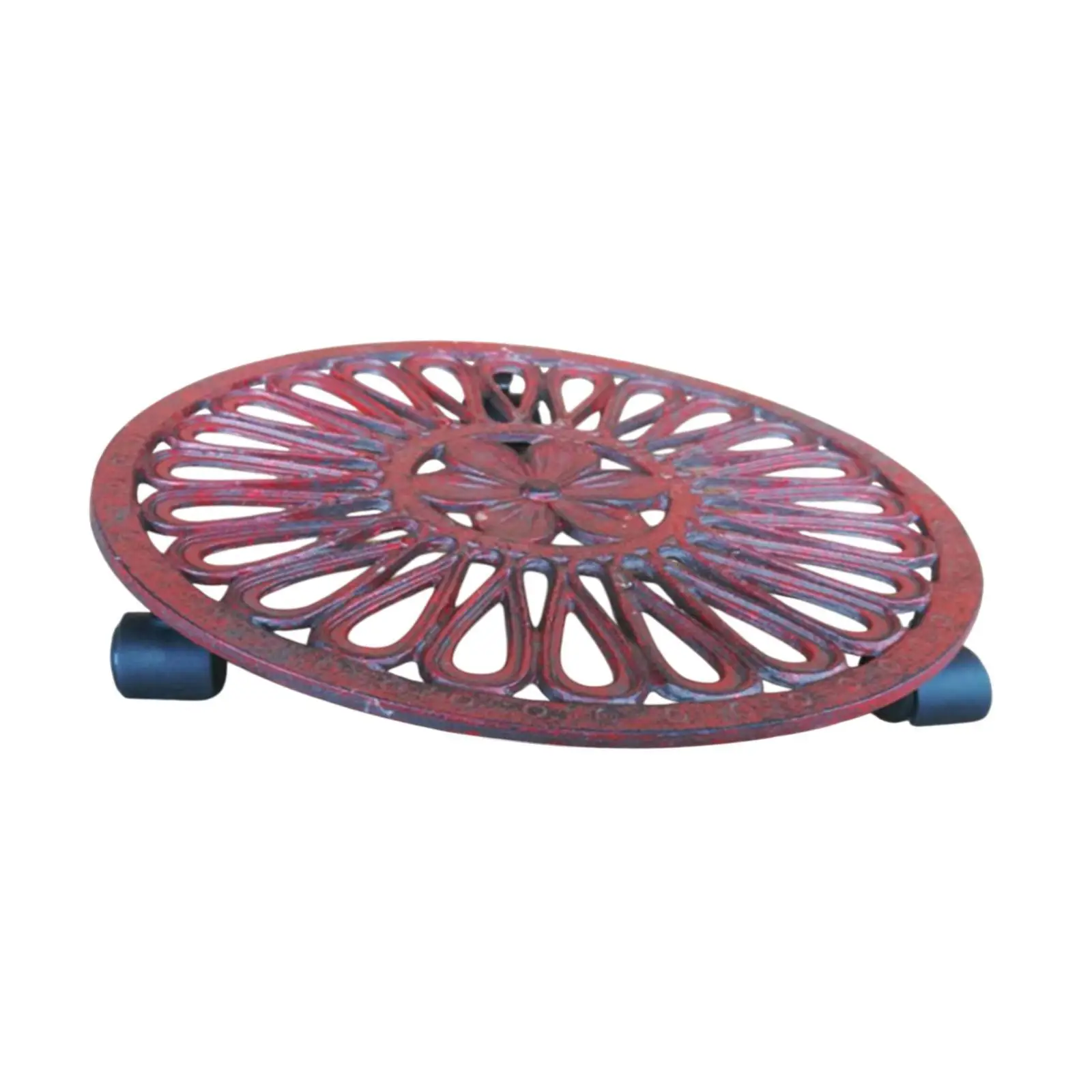 Plant Stand with Wheels Accessories Versatile Pallet Trolley Plant Tray Roller Potted Rolling Plant Stand Holder for Shop Garden