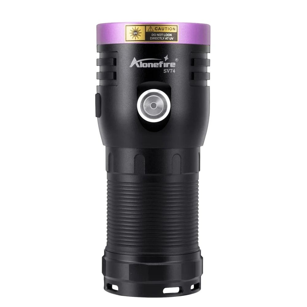 Imagem -05 - Lanterna uv Tocha Ultravioleta Blacklight Carregamento Usb Cura Dinheiro Ore Escorpião Detector de Manchas Sv74 120w 80w 60w 365nm