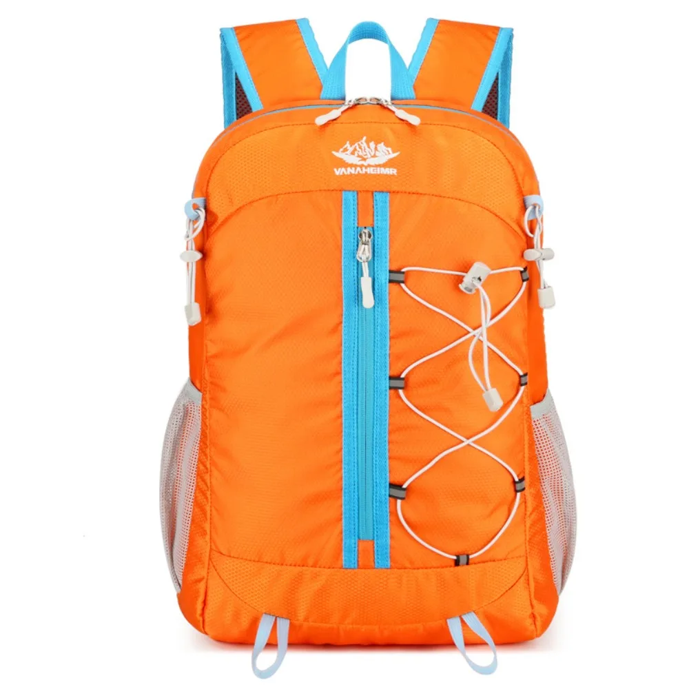 Mochila ultraligera para montar en montaña, mochila plegable multifuncional de gran capacidad, bolsa de viaje Dacron