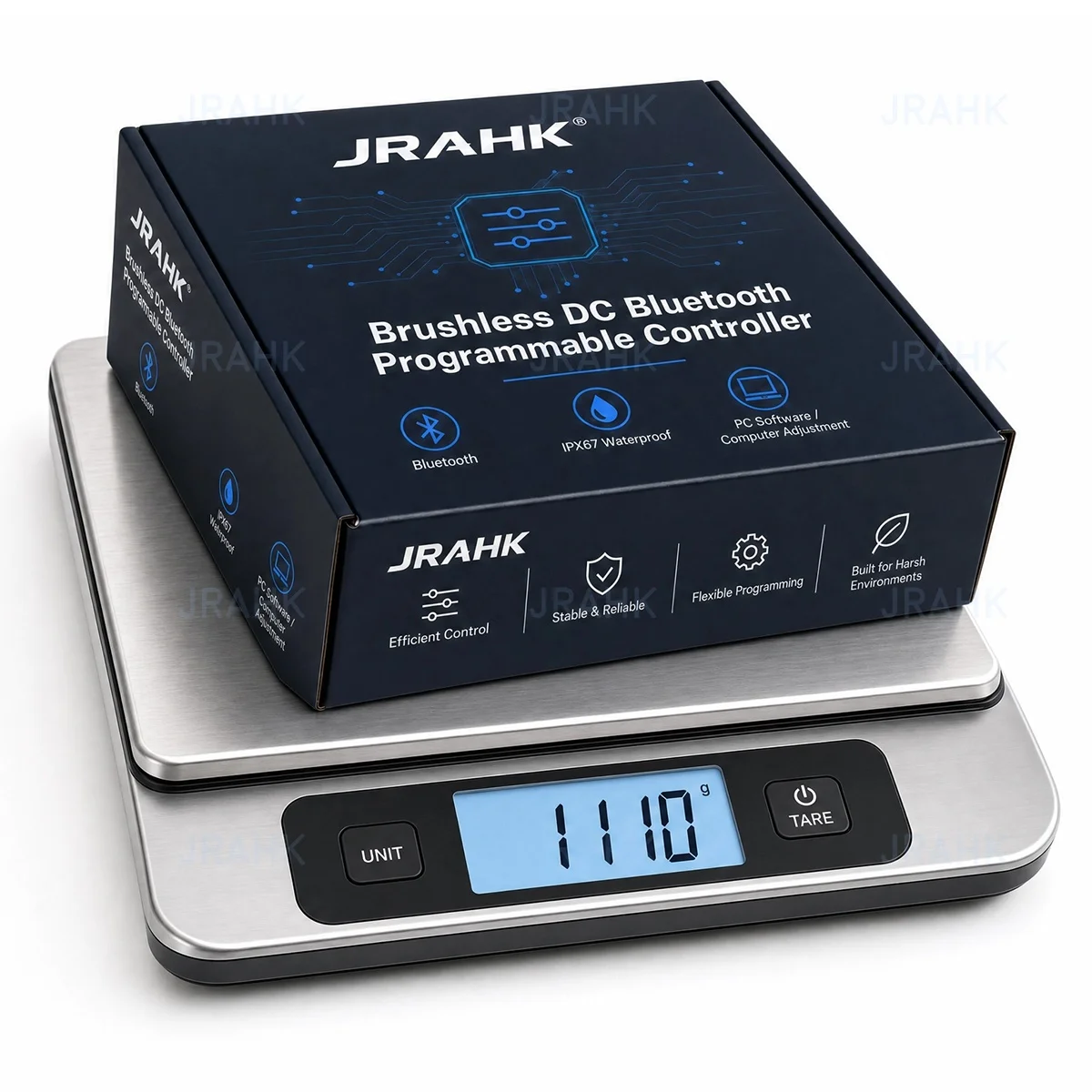JRAHK 36V-72V BLDC Bluetooth Programmable Motor Controller 70A Sine Wave for Hub Mid Drive PMSM E-Bike Scooter