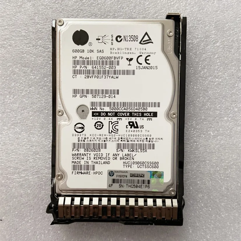 4785395 호환 SAS 2.5인치 600GB 10K HDD + 캐디 세트, HP G9 서버 전용 최적의 성능과 내구성 분석
