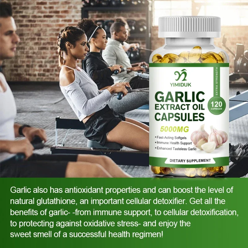 Natural Organic Gar1995Capsules pour l'hypertension et le taux de cholestérol Système immunitaire et santé cardiaque