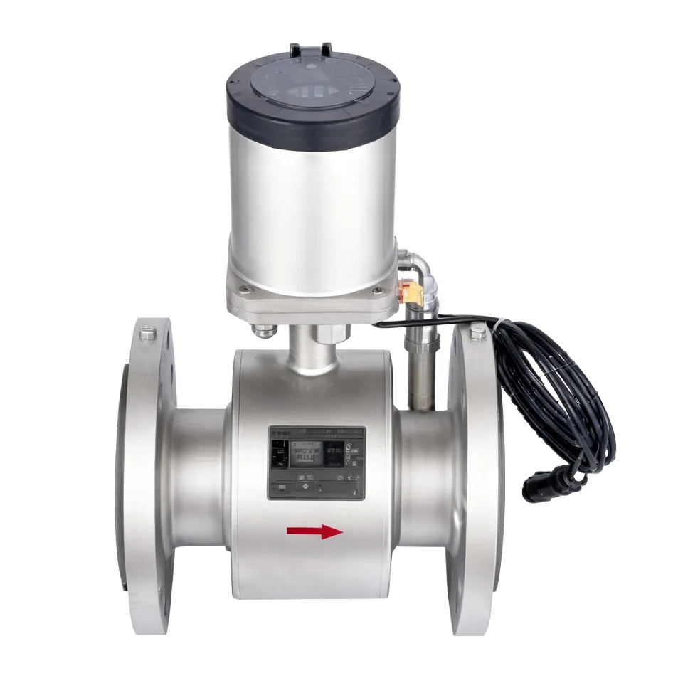 Dual-Function Water Meter Pressure Sensor & RS485 Output 304 Stainless Steel Pipe Leak Prevention