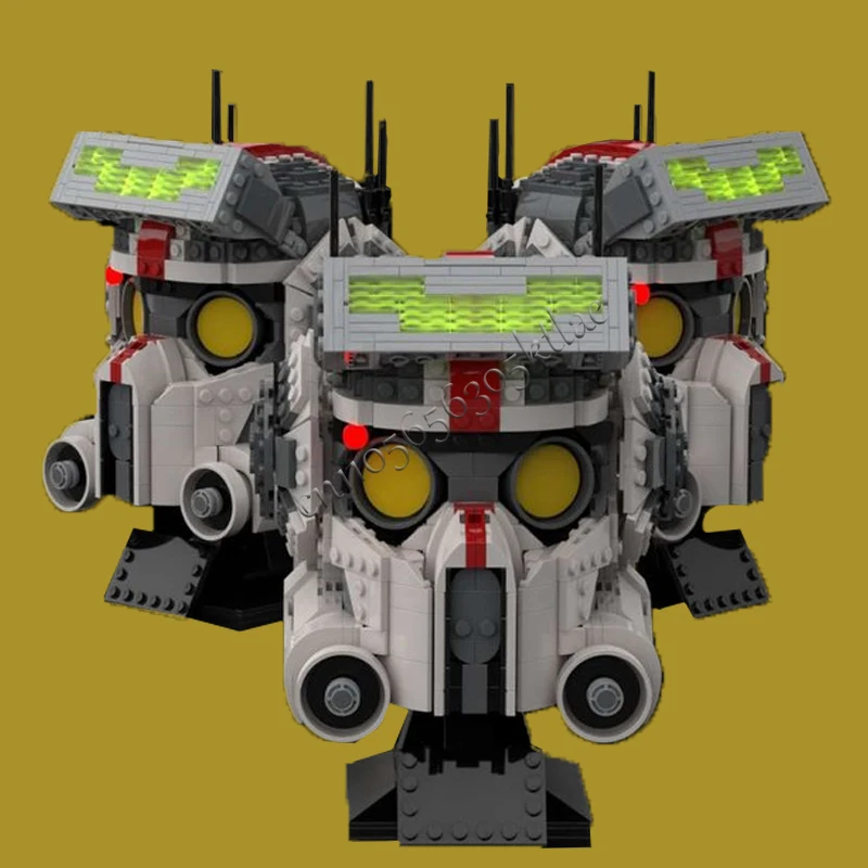 954PCS Space Battle Bad Lots Casco Clone Commando Star Movie Ultimate Collection Buil Architettura personalizzata Modello fai da te Giocattolo Regalo
