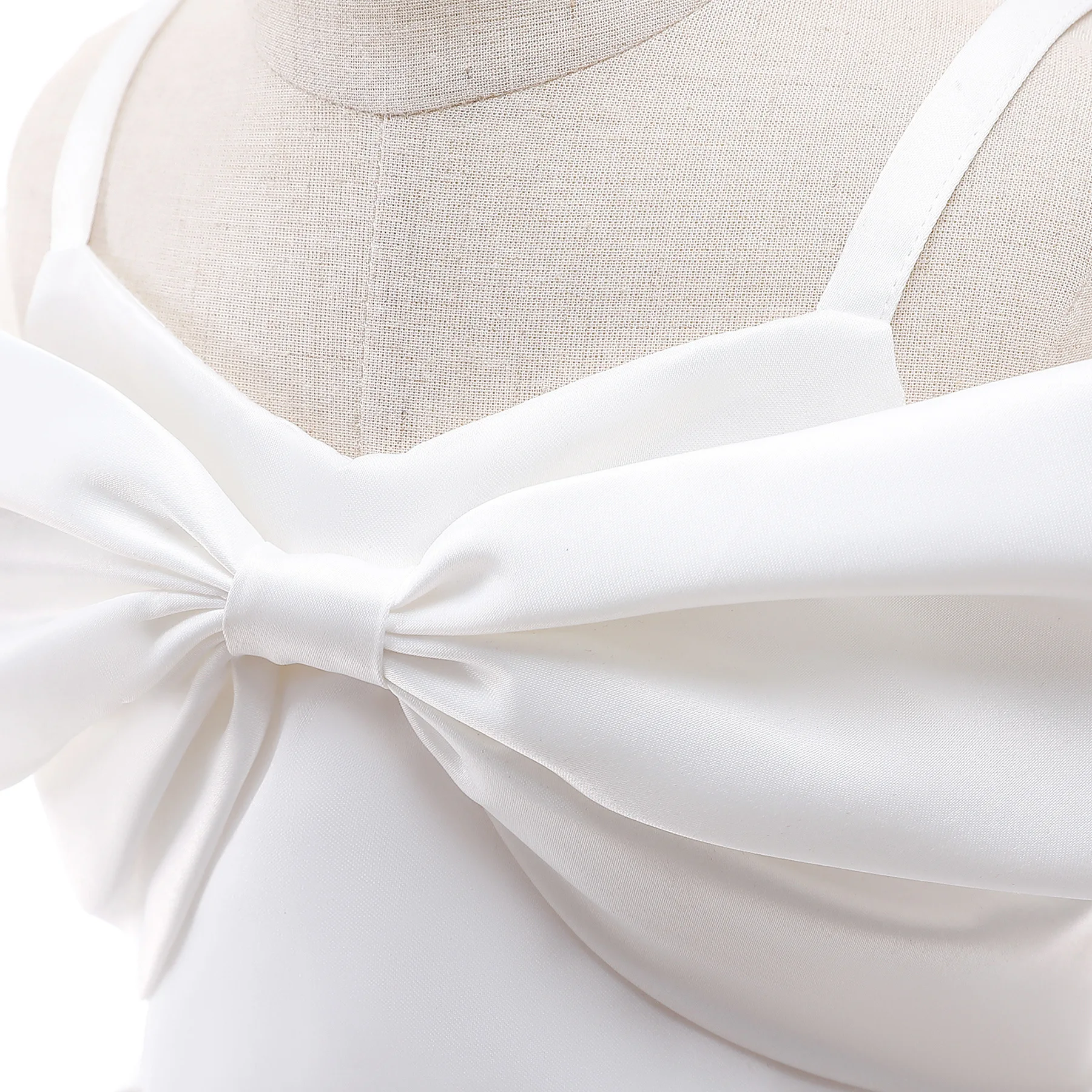 فستان بناتي أبيض أنيق وردي صيفي فستان هالتر فستان الأميرة المألوف للأطفال فستان الزفاف المسائي وأعياد الميلاد #6