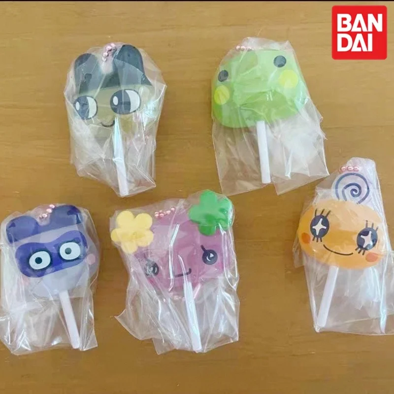 

Bandai Namco Tamagotchi Gashapon Colorful Lollipop Charms Mini Cute Mimitchi Mametchi Keychain Bag Purse Pendant For Anime Fans