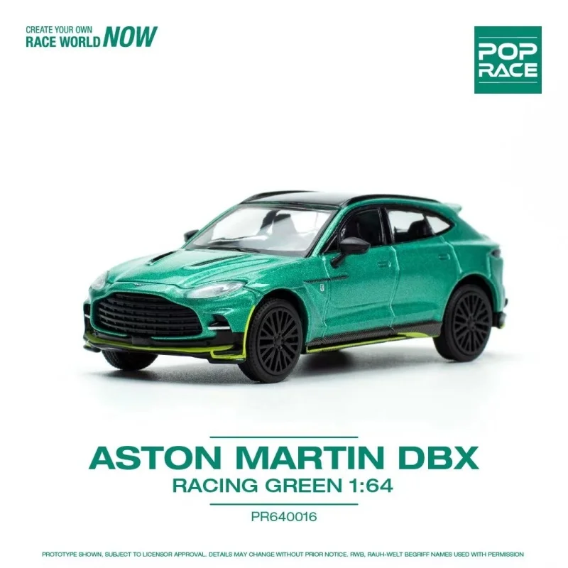 

Xcartoys&POPRACE 1/64 Limited edition Aston Martin DBX Alloy car model toy racing car model