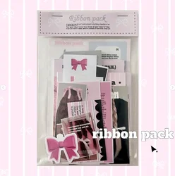 Korean Ribbon Sticker Bag Lace Ballet Style Handbag Material Bag Photo Props