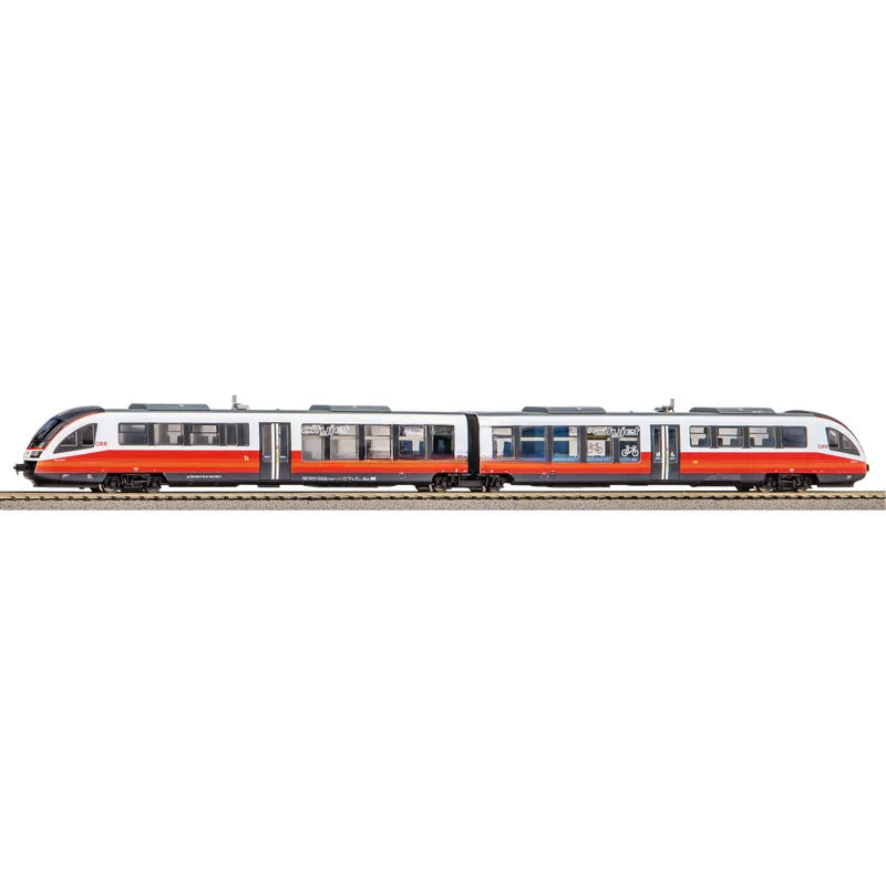 1/87PIKO Train Model HO Type 52084 DESIRO Indoor Light Intercity 6th Generation OBB Digital Sound