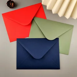 50pcs Envelope 130g Paper Postcards for Wedding Invitation 17.5x12.5cm Western Envelopes Business Supplies Stationery Packing