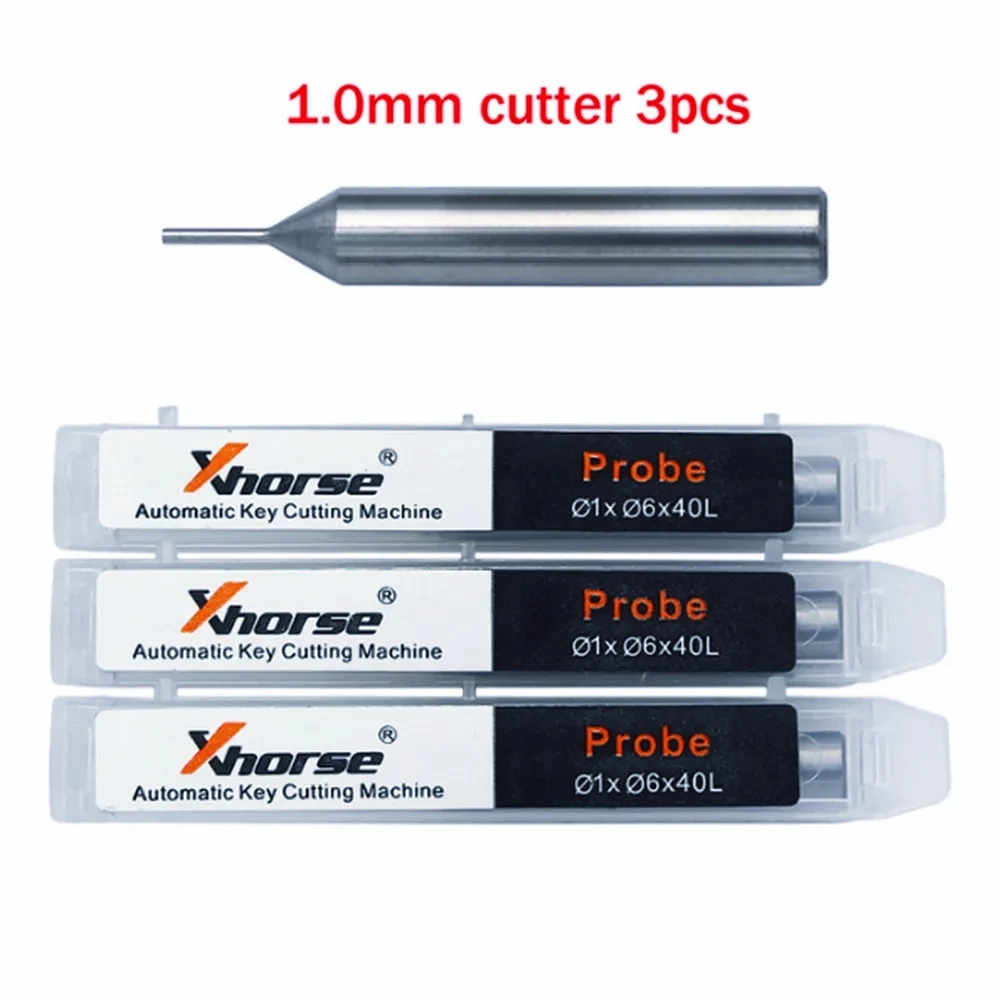 3/4/5Pcs Xhorse CONDOR 1.0mm 1.5mm 2.0mm 2.5mm Milling Cutter Probe For XC MINI Plus Dolphin XP-005  XP-007 Cutting Machine