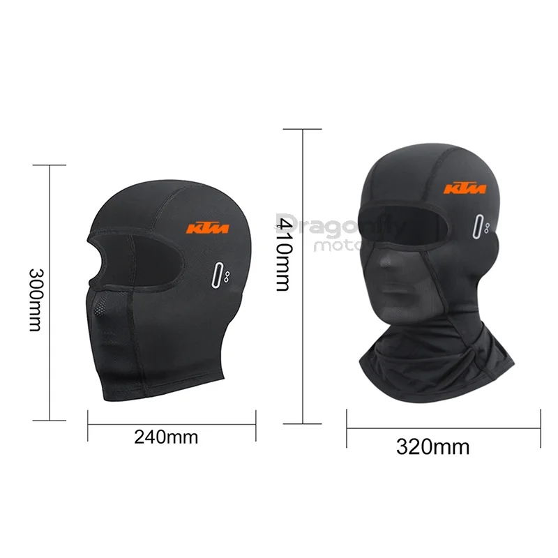 For KTM RC Duke 390 200 790 890 690 250 125 990 300 Adventure 1290 1050 1090 Summer Breathable Cycling Cap Anti-UV Balaclava Men