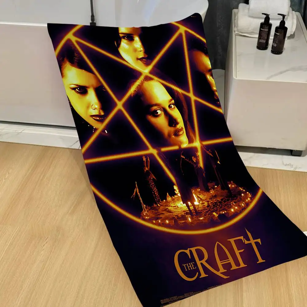Classic Movie The Craft 1996 Vintage Microfiber Blanket Quick Drying Beach Towels Oversized Printing Super Absorbent Pool Towel