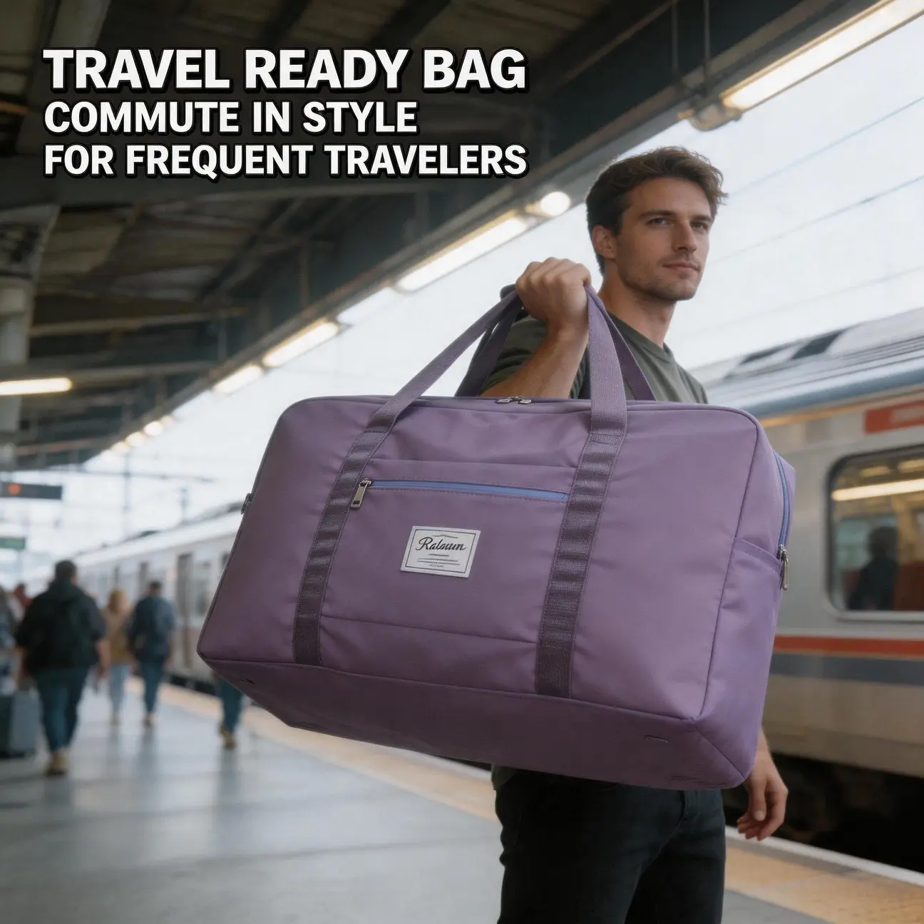Upgrade Foldable Tote Bag Multifunctional Storage Bag Comfortable Handle