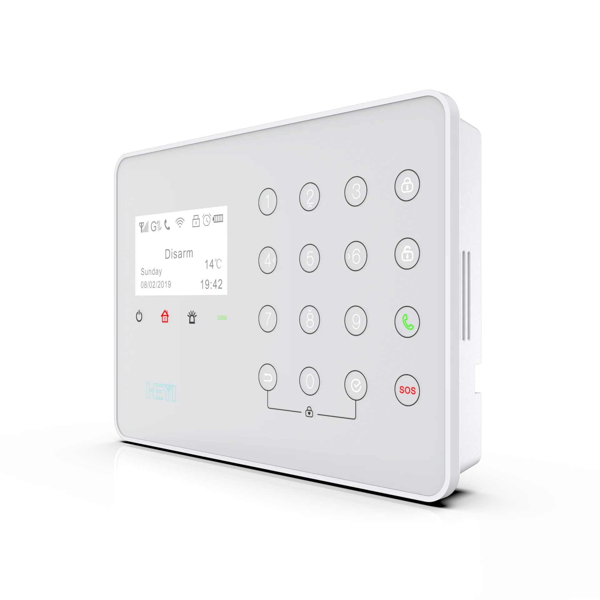 Sistema di allarme Sistemi di sicurezza wireless per la casa Sensore di movimento PIR esterno Sistemi di allarme per vialetto Sicurezza domestica W7