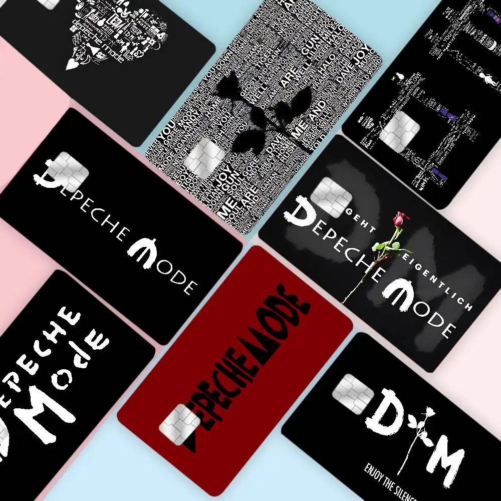 D-Depeche M-Mode 100% Hot Sale Amine Credit Debit Bank Card Bus Card Film Skin Sticker