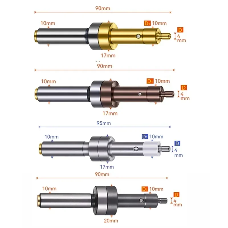 Imagem -03 - Localizador de Borda de Alta Precisão Cnc Mecânico Não-magnético Localizador de Borda de Cerâmica Sensor de Ponto de Toque Cnc Localizar Rapidamente Bordas de Trabalho 1pc