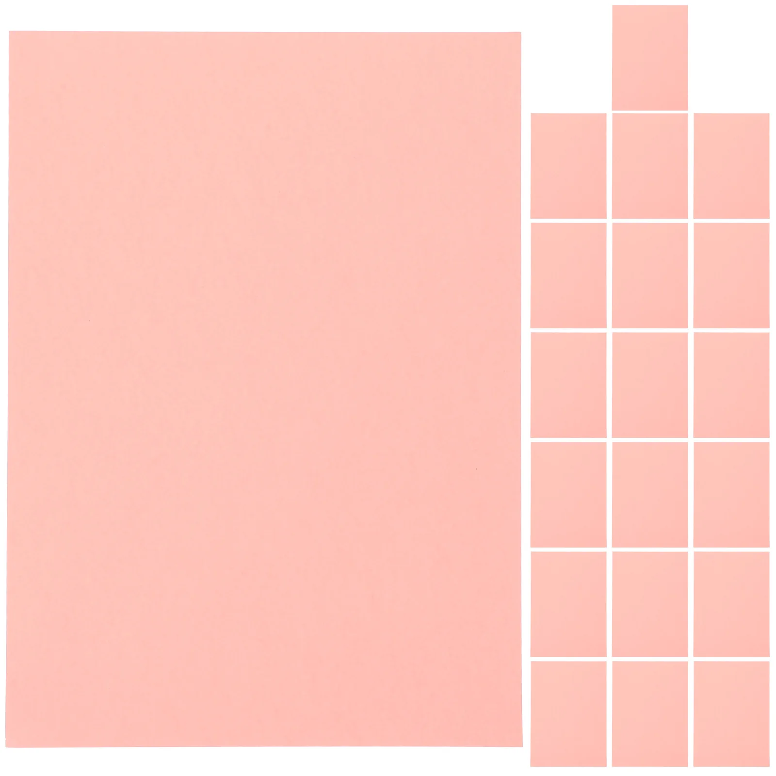 

20 Sheets Pink Cardstock Paper Thick Colored Paper DIY Craft Material for Scrapbooking Handmade Cards Colorful Cardstock